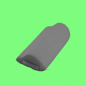 Nordic style gray high rebound sponge footrest pillow with memory foam.