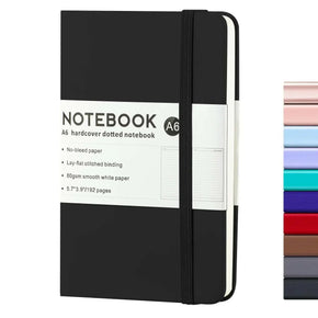 A6 Journals and Notebooks, compact and portable, perfect for writing, sketching, and note-taking in school or office settings.