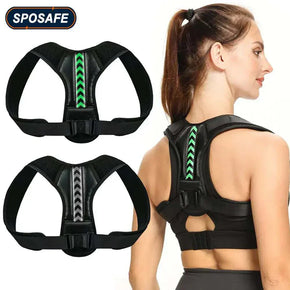 Ergonomic support vest, adjustable and breathable for daily comfort.